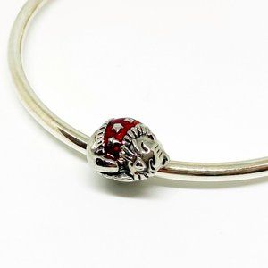 Pugster Cat Kitten Cozy Red Sweater Charm - Fits Pandora